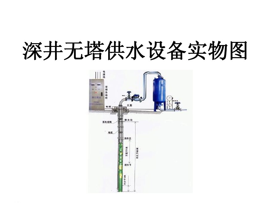 常州武进区井泵无塔式供水设备